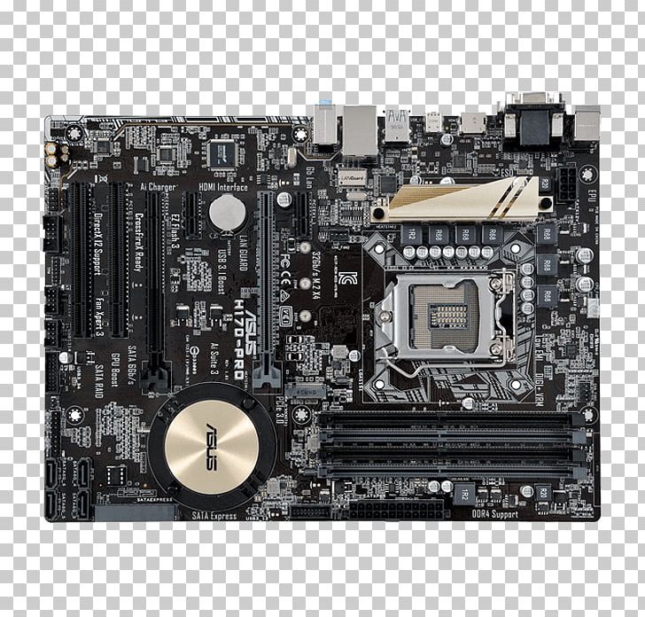 Z170 Premium Motherboard Z170-DELUXE ASUS Z170-P LGA 1151 PNG, Clipart, Asus, Atx, Chipset, Computer Component, Computer Hardware Free PNG Download