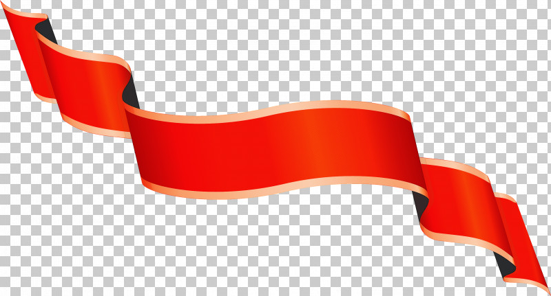 Ribbon S Ribbon PNG, Clipart, Glasses, Orange, Personal Protective Equipment, Plastic, Red Free PNG Download