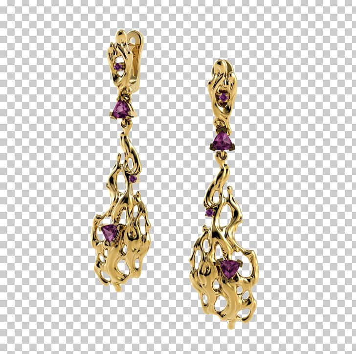 Earring Jewellery Gemstone Gold Silver PNG, Clipart, Amethyst, Body Jewellery, Body Jewelry, Charms Pendants, Clothing Accessories Free PNG Download