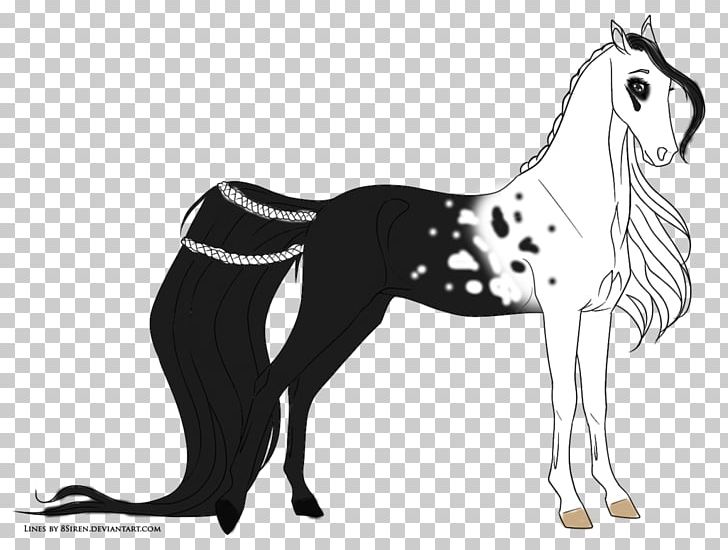 Mule Stallion Mane Mustang Halter PNG, Clipart, Art, Black And White, Bridle, Colt, Drawing Free PNG Download