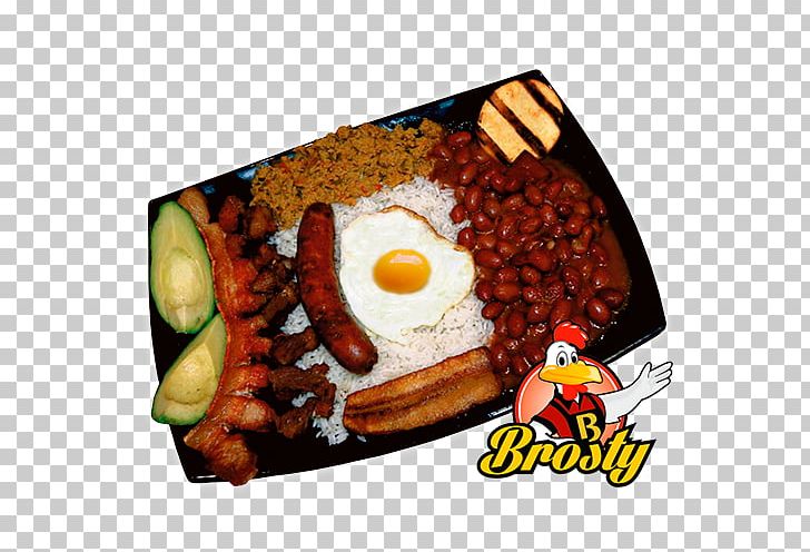 Bandeja Paisa Full Breakfast RESTAURANTES BROSTY Fast Food PNG, Clipart,  Free PNG Download