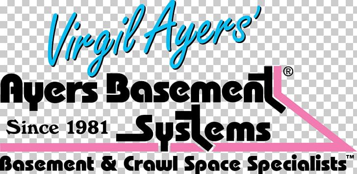 Ayers Basement Systems Basement Waterproofing Foundation PNG, Clipart, Area, Banner, Basement, Basement Waterproofing, Blue Free PNG Download