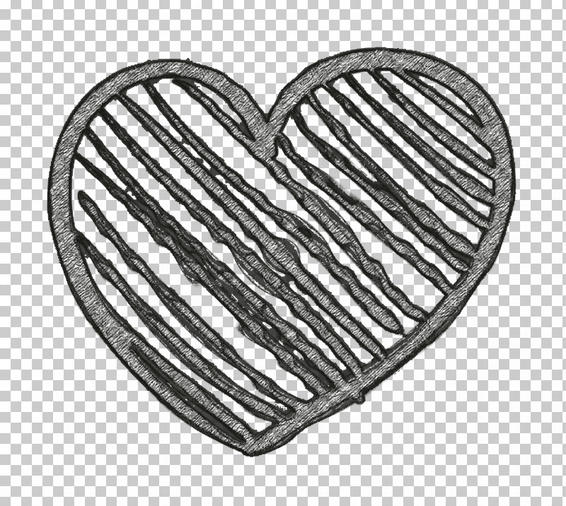 Heart Icon Social Media Hand Drawn Icon Heart Sketch Icon PNG, Clipart, Heart, Heart Icon, Line Art, Metal, Silver Free PNG Download