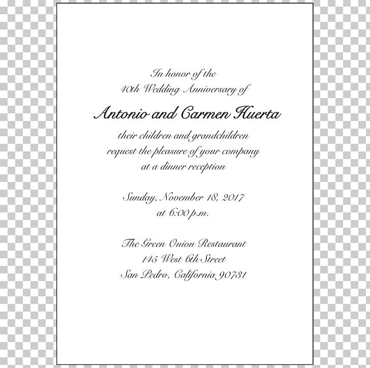 Wedding Invitation Wedding Anniversary Convite PNG, Clipart, Anniversary, Birthday, Black, Convite, Cut Flowers Free PNG Download