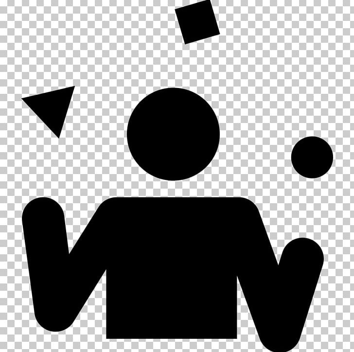 Computer Icons Juggling PNG, Clipart, Advertising, Black, Black And White, Brand, Business Free PNG Download