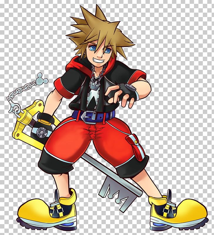 Kingdom Hearts 3D: Dream Drop Distance Kingdom Hearts Birth By Sleep Sora Riku PNG, Clipart, Action Figure, Anime, Art, Character, Drawing Free PNG Download
