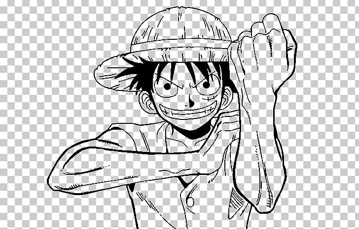 Monkey D. Luffy Usopp Portgas D. Ace Nami Coloring Book PNG, Clipart, Arm, Artwork, Black, Black And White, Character Free PNG Download