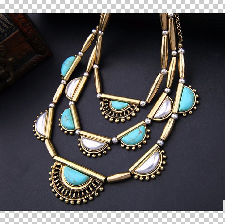 Turquoise Necklace Gold Metal Bead PNG, Clipart, Bead, Chain, Fashion, Fashion Accessory, Gemstone Free PNG Download