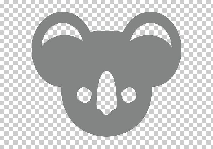 Emoji Koala Computer Icons Text Messaging SMS PNG, Clipart, Animals, Black, Black And White, Carnivoran, Cat Like Mammal Free PNG Download