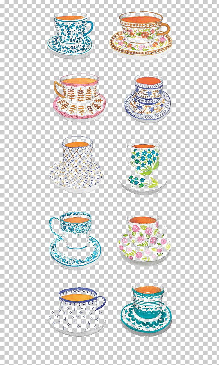 Teacup Coffee Mug Illustration PNG, Clipart, Afternoon Tea, Area, Art, Black, Black Tea Free PNG Download