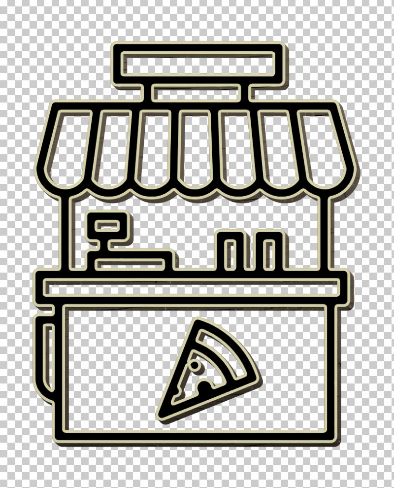 Pizza Icon Street Food Icon Food Stand Icon PNG, Clipart, Chinese Cuisine, Fast Food, Food Cart, Food Stand Icon, Hawker Centre Free PNG Download