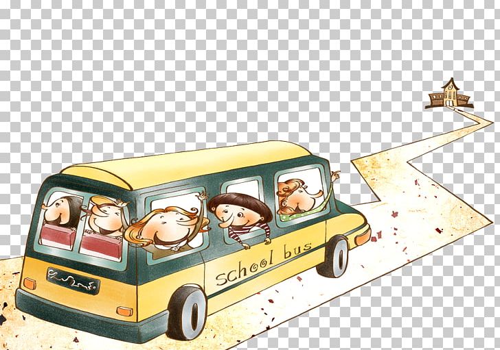 Cartoon Illustration PNG, Clipart, Automotive Design, Balloon Cartoon, Bus, Car, Cartoon Free PNG Download