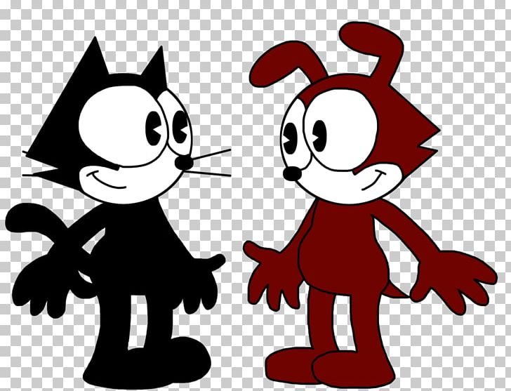 Felix The Cat Cartoon Character Sticker PNG, Clipart, Animals, Art, Black, Black And White, Carnivoran Free PNG Download
