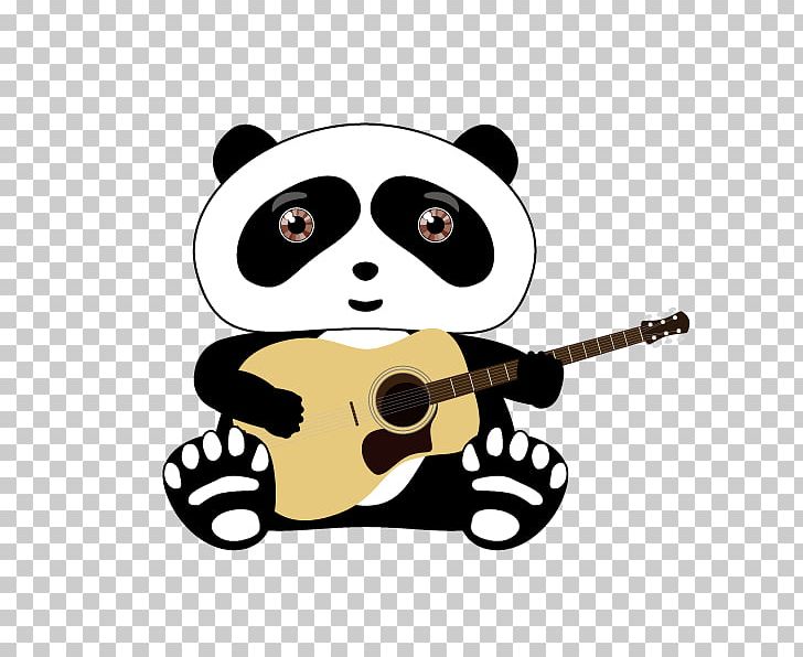 Giant Panda Polar Bear T-shirt PNG, Clipart, Acoustic Guitar, Acoustic Guitars, Animal, Animals, Bear Free PNG Download