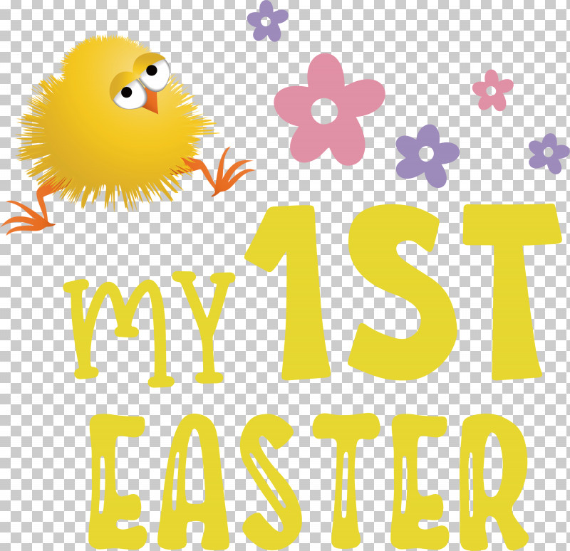 Happy Easter Day My 1st Easter PNG, Clipart, Emoticon, Happiness, Happy Easter Day, Logo, M Free PNG Download