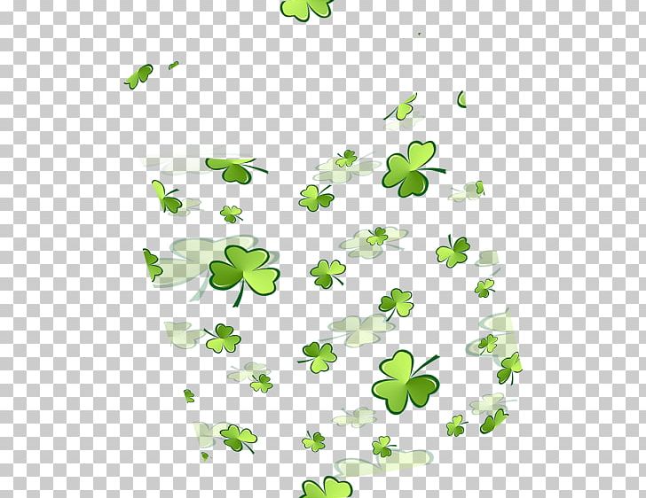 Four-leaf Clover Green PNG, Clipart, Border, Branch, Clover, Download, Float Free PNG Download