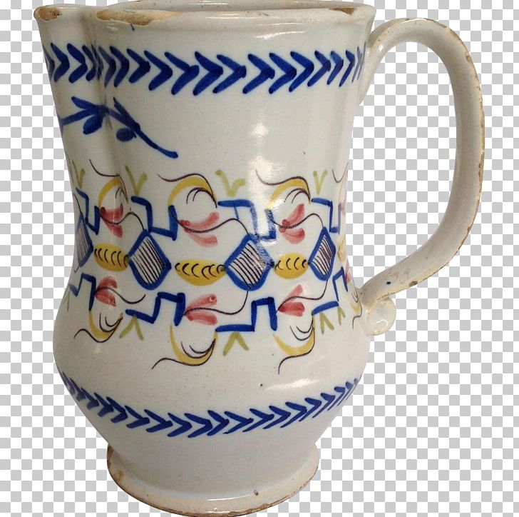 Jug Ceramic Coffee Cup Mug Pottery PNG, Clipart, Antique, Blue, Ceramic, Cobalt, Cobalt Blue Free PNG Download