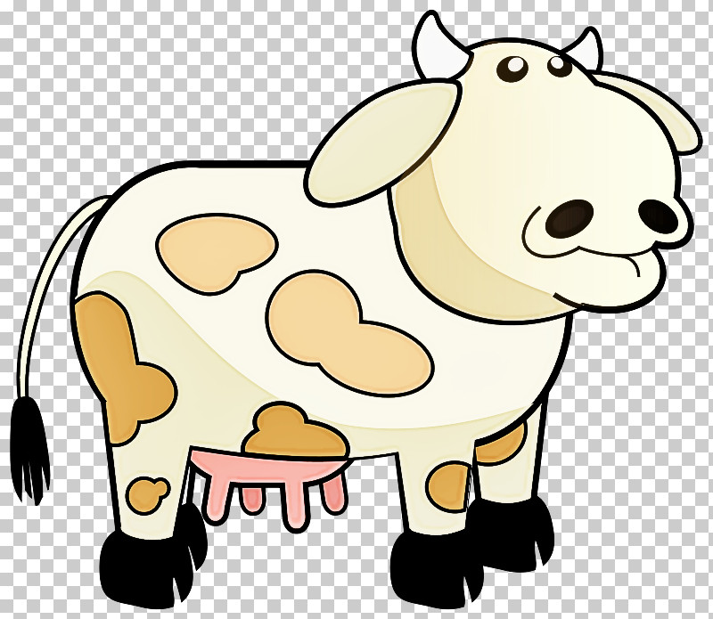 Cartoon Bovine Animal Figure Snout Dairy Cow PNG, Clipart, Animal Figure, Bovine, Cartoon, Cowgoat Family, Dairy Cow Free PNG Download
