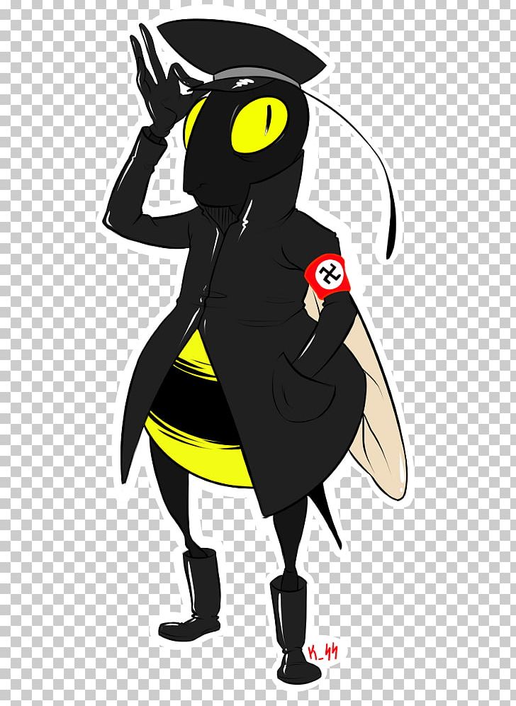 Bee Nazism Insect Wasp Imgur PNG, Clipart, Adolf Hitler, Art, Beak, Bee, Bird Free PNG Download