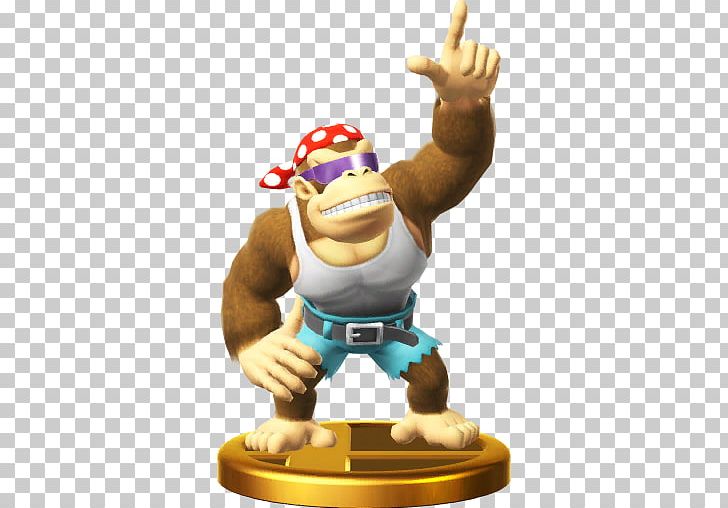 Donkey Kong: Barrel Blast Super Smash Bros. For Nintendo 3DS And Wii U Super Mario 64 PNG, Clipart, Bowser, Cranky Kong, Donkey Kong, Donkey Kong Barrel Blast, Figurine Free PNG Download