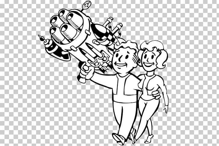 Fallout 4 Fallout 3 Fallout: New Vegas Coloring Book PNG, Clipart, Angle, Arm, Art, Artwork, Black Free PNG Download