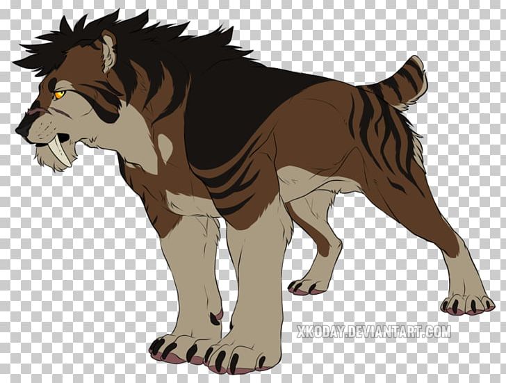 Lion Tiger Felidae Saber-toothed Cat PNG, Clipart, Animals, Anime, Art, Big Cats, Carnivoran Free PNG Download