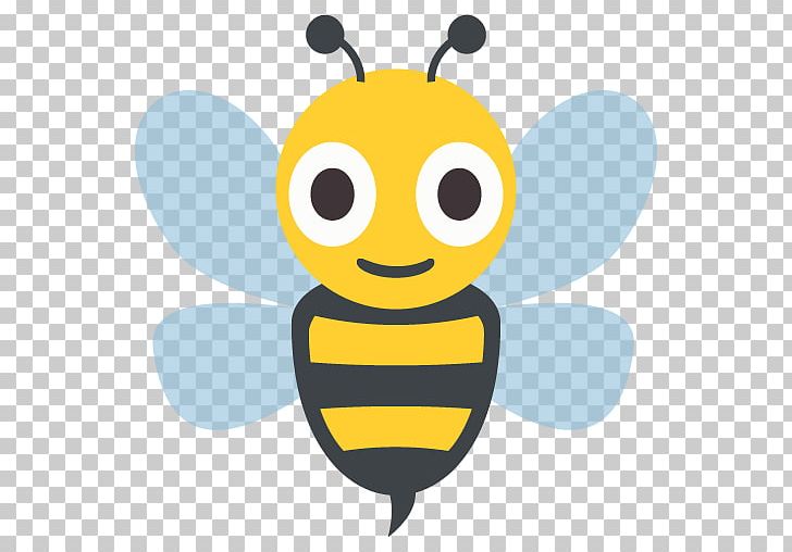 Honey Bee Emoji Emoticon Sticker PNG, Clipart, Bee, Beehive, Computer Icons, Design, Emoji Free PNG Download