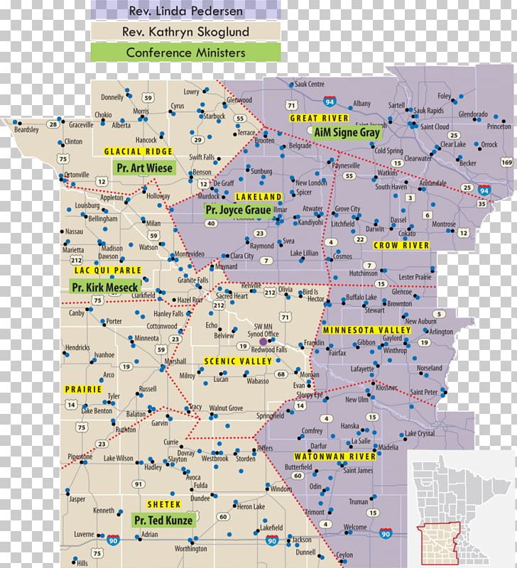 Southwestern Minnesota Synod Evangelical Lutheran Church In America Southwest Minnesota State University Organization PNG, Clipart, Area, Land Lot, Line, Lutheranism, Map Free PNG Download