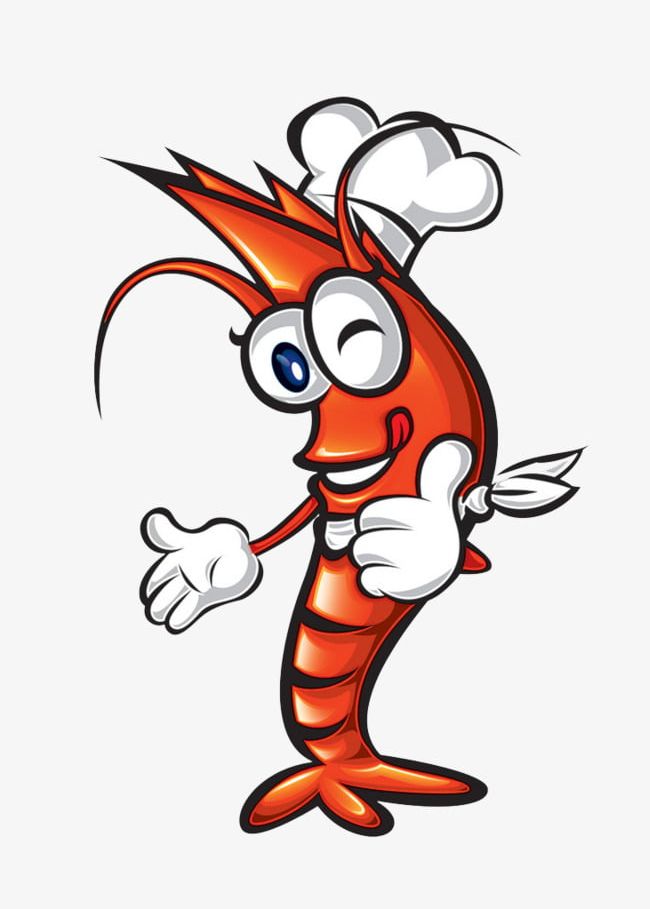 Red Skin Shrimp PNG, Clipart, Cartoon, Hat, Red, Red Clipart, Shrimp Free PNG Download