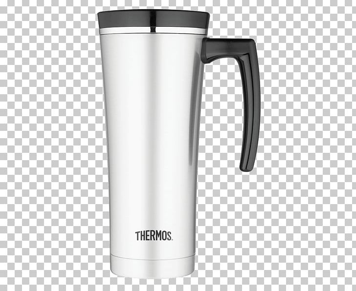 Thermoses Mug Tumbler Stainless Steel Thermal Insulation PNG, Clipart, Cookware, Cup, Drinkware, Handle, Lid Free PNG Download