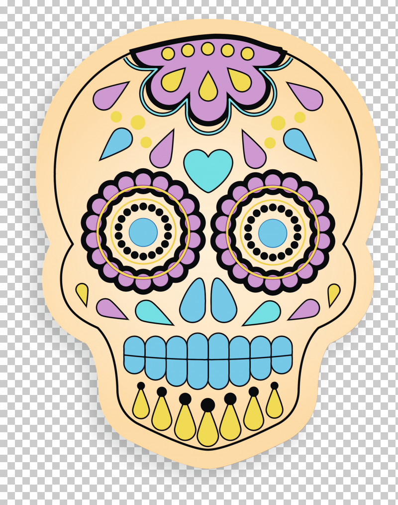 Flower Meter PNG, Clipart, Flower, Meter, Mexico, Paint, Skull Free PNG Download