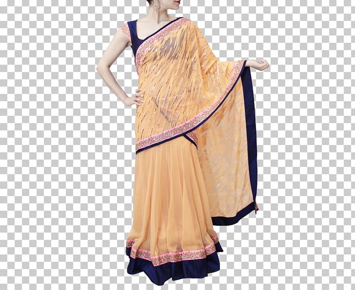 Lehenga-style Saree Blouse Brown Skirt PNG, Clipart, Blouse, Blue, Brown, Costume, Day Dress Free PNG Download