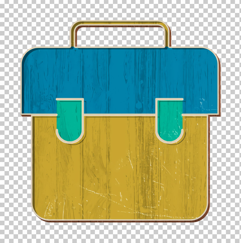 School Icon Bag Icon PNG, Clipart, Bag Icon, Green, Rectangle, School Icon, Suitcase Free PNG Download
