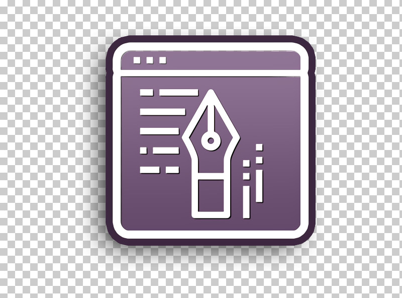 Blog Icon Type Of Website Icon PNG, Clipart, Blog Icon, Line, Logo, Purple, Sign Free PNG Download