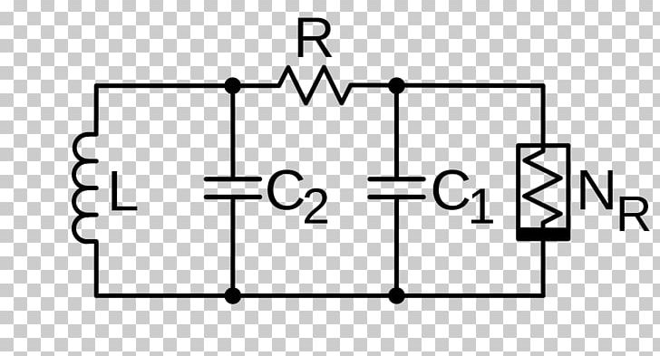 Electronic Circuit Chua's Circuit Circuit Diagram Crystal Radio Electronic Oscillators PNG, Clipart, Angle, Area, Black And White, Capacitor, Circle Free PNG Download