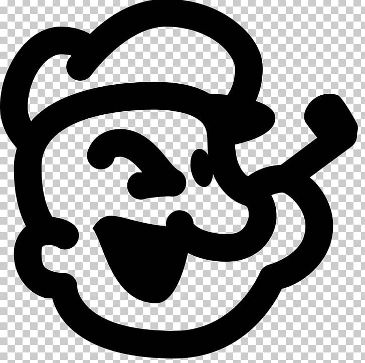 Popeye Computer Icons PNG, Clipart, Black And White, Cartoon, Cartoon Character, Computer Icons, Cover Art Free PNG Download