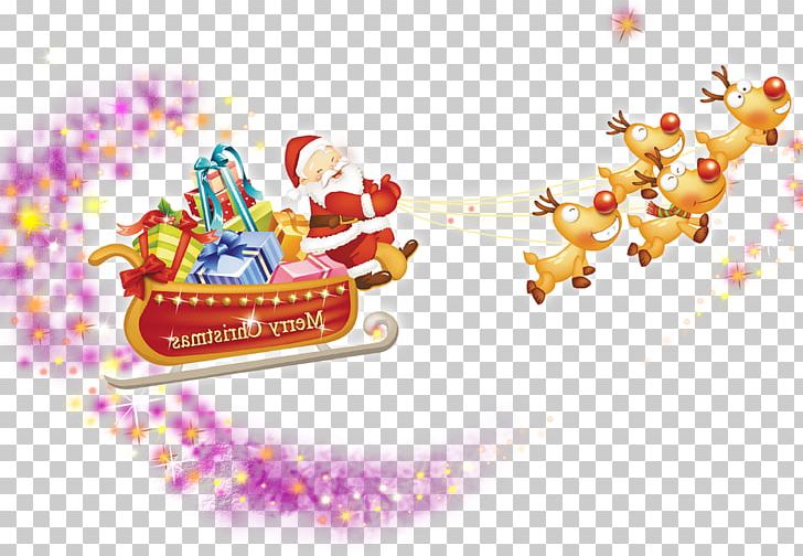 Santa Claus Reindeer Christmas PNG, Clipart, Brand, Car, Cartoon, Christmas, Color Free PNG Download