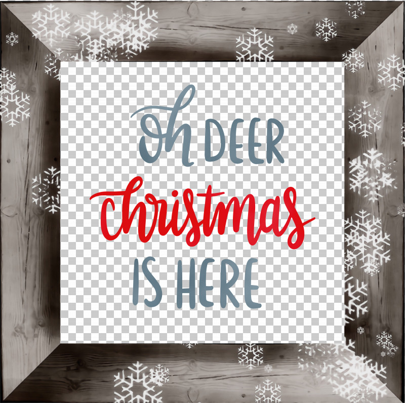 Picture Frame PNG, Clipart, Christmas, Christmas Day, Deer, Meter, Paint Free PNG Download