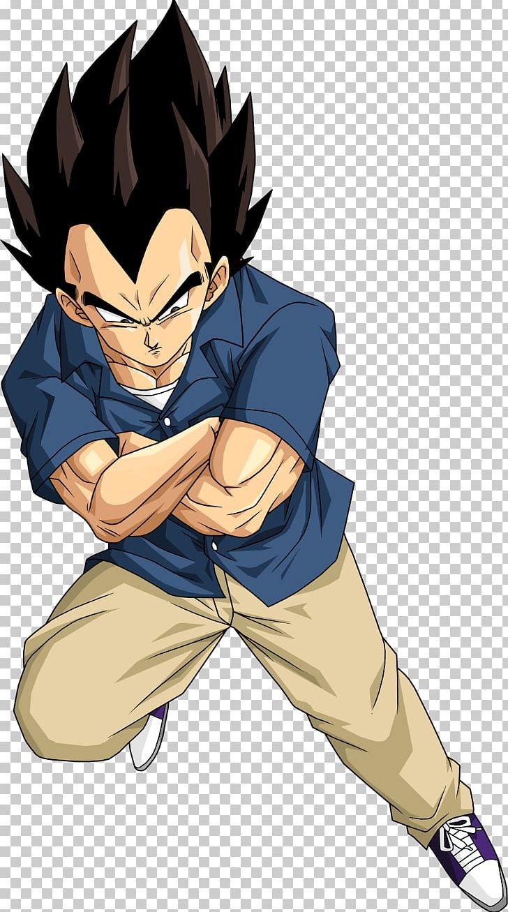 Goku Gohan Frieza Vegeta Super Saiya, goku, cartoon, fictional Character png