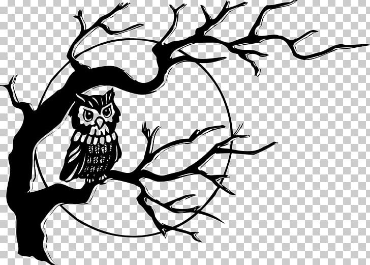 Black-and-white Owl PNG, Clipart, Animals, Animation, Art, Artwork, Beak Free PNG Download