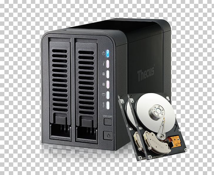 Network Storage Systems Thecus N2350 1GB 2-BAY NAS Serial ATA Hard Drives PNG, Clipart, Computer Case, Data Storage, Electronic Device, Electronics, Electronics Accessory Free PNG Download