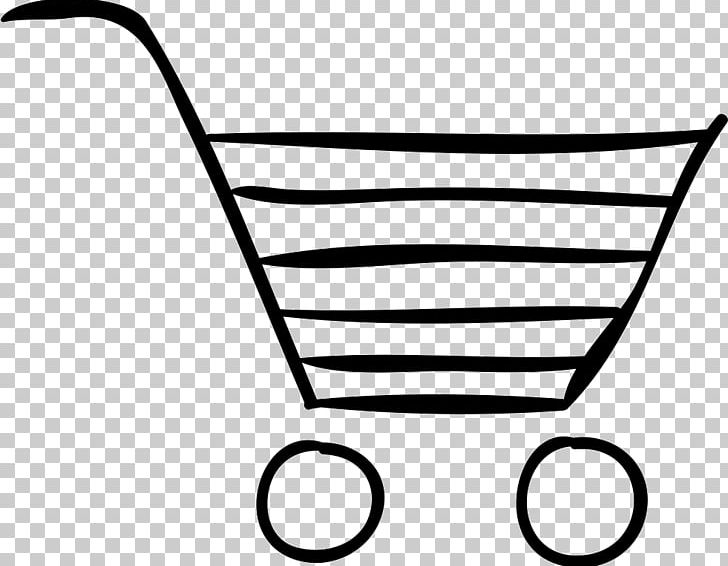 Shopping Cart Drawing Retail PNG, Clipart, Area, Bag, Black, Black And White, Commerce Free PNG Download