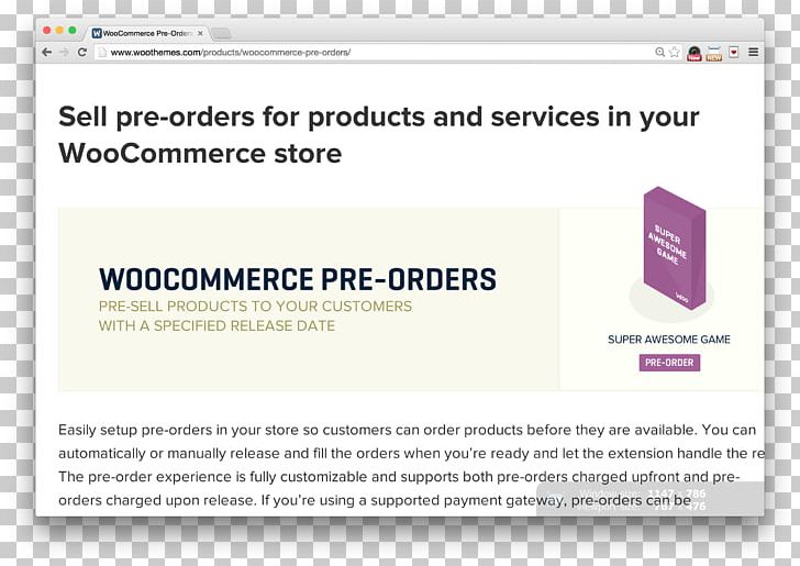 Pre-order Brand Web Page WooCommerce PNG, Clipart, Area, Brand, Line, Media, Multimedia Free PNG Download