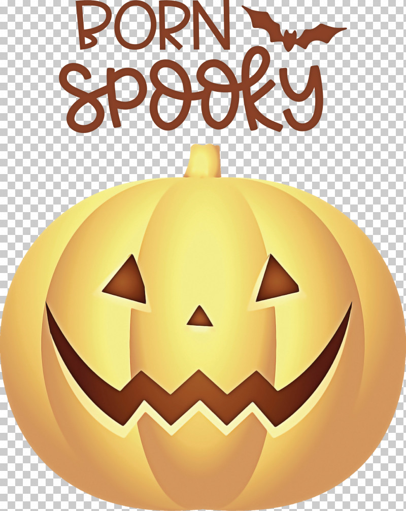Spooky Pumpkin Halloween PNG, Clipart, Calabaza, Fruit, Halloween, Jackolantern, Lantern Free PNG Download