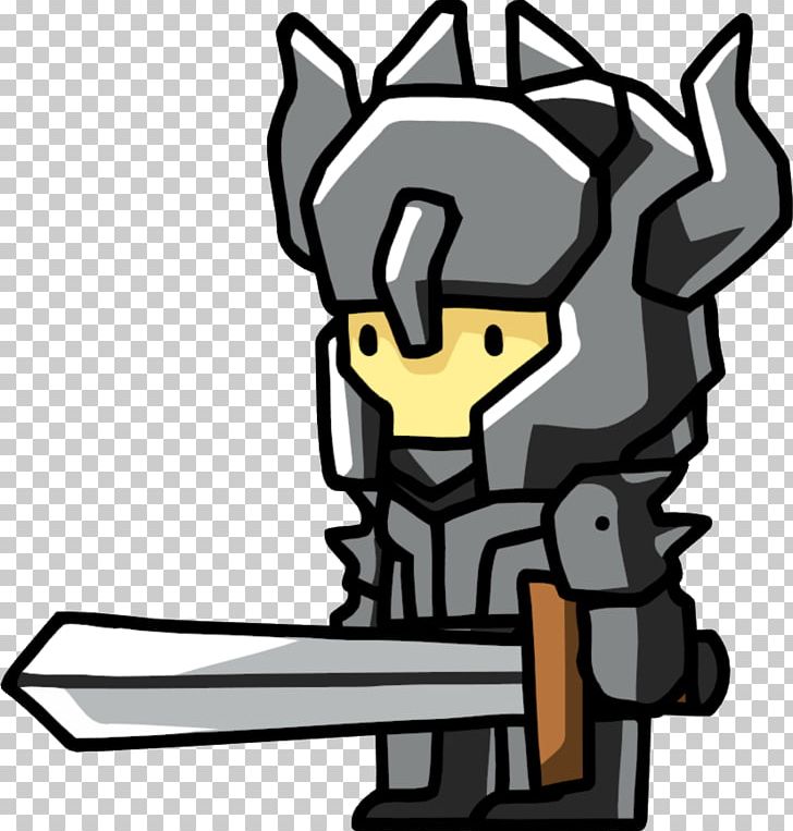 Scribblenauts Unlimited Scribblenauts Remix Knight Character PNG, Clipart, Armour, Art, Artwork, Black Knight, Character Free PNG Download