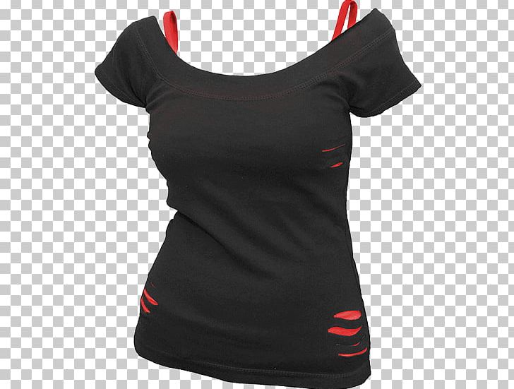 T-shirt Top Clothing Sleeve Woman PNG, Clipart, Active Shirt, Bandeau, Black, Clothing, Fashion Free PNG Download