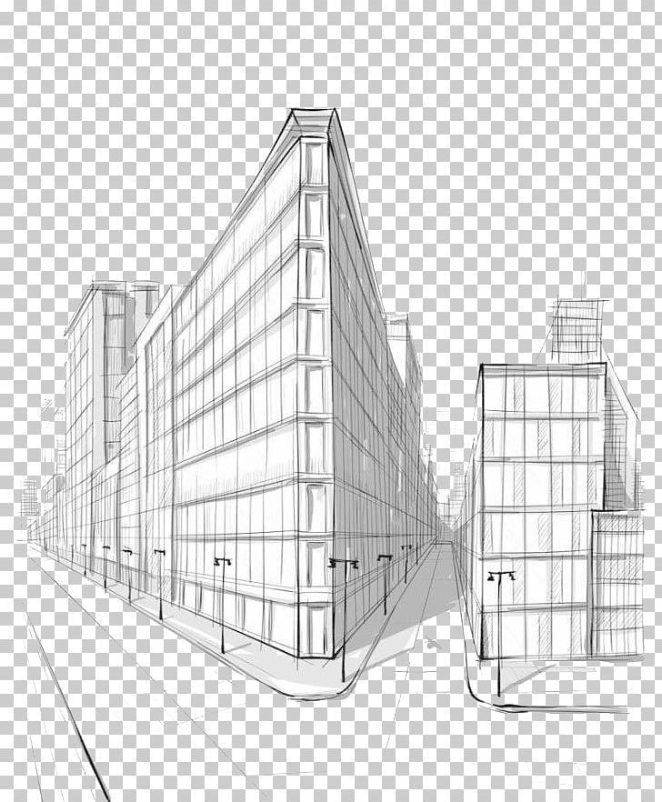 Construction Residential District Drawing Architecture PNG, Clipart, Angle, Area, Black And White, Building, City Free PNG Download