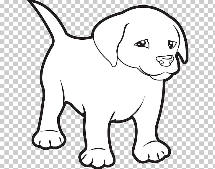 Puppy Labrador Retriever Black And White PNG, Clipart, Animal, Animal Figure, Animals, Beak, Black Free PNG Download