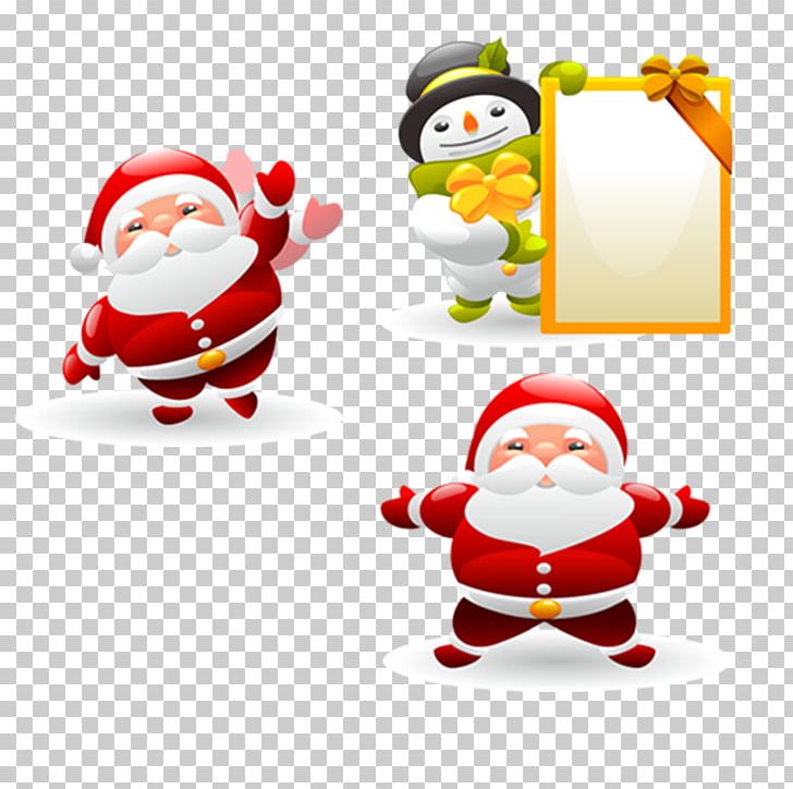 Santa Claus Snowman Christmas PNG, Clipart, Art, Cartoon, Cartoon Eyes, Christmas Decoration, Christmas Frame Free PNG Download