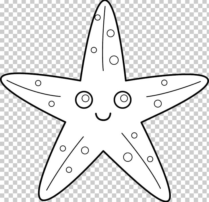 Starfish Black And White Drawing PNG, Clipart, Angle, Area, Art, Black And White, Clip Art Free PNG Download